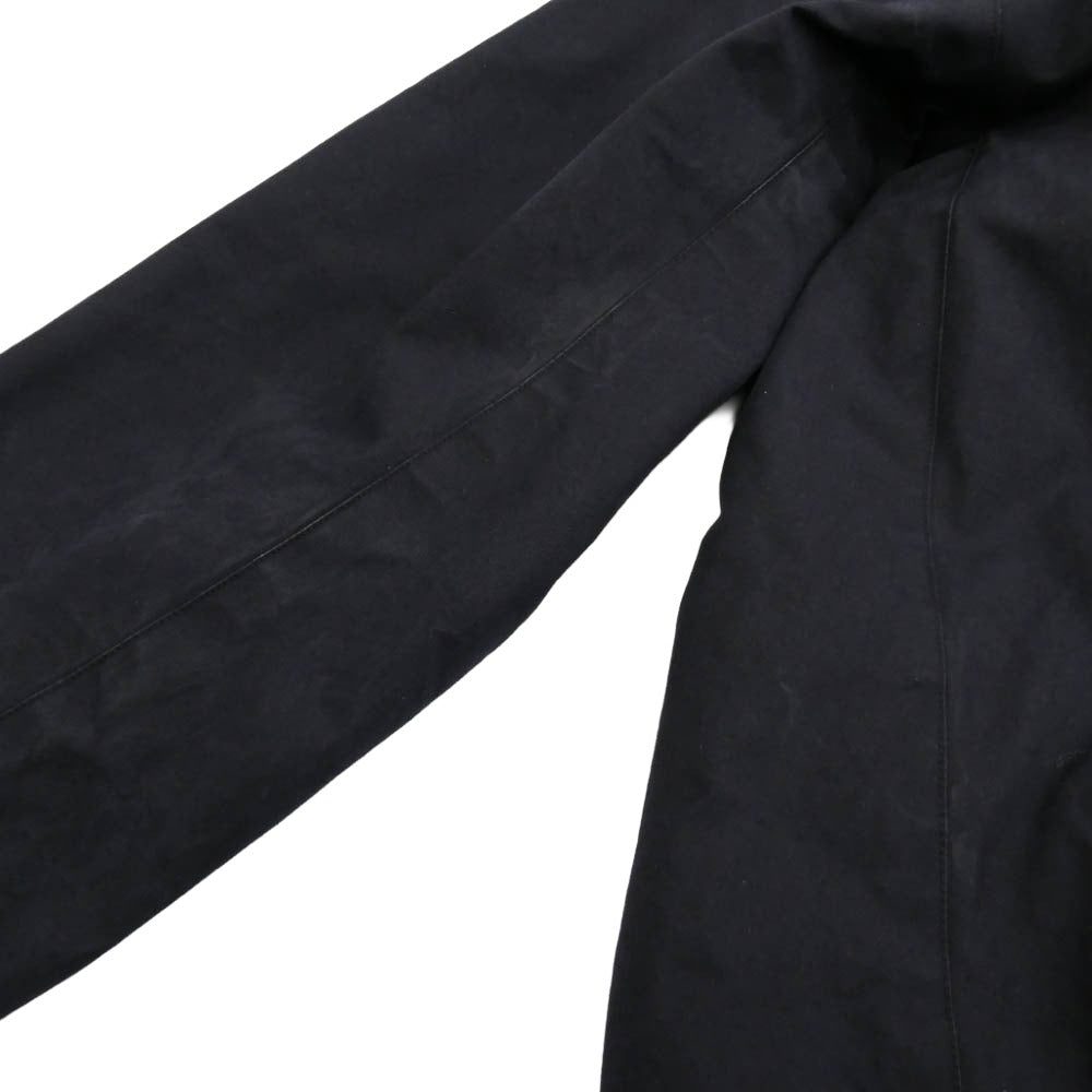 COMOLI コモリ 22AW W03-04012 コットン ベンタイル フーデット コート ブラック系 2【中古】