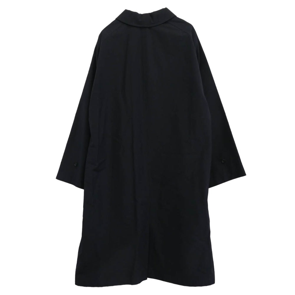 A.PRESSE アプレッセ 21AW 21APP-01-01H 比翼 バルマカーン コート ネイビー系 2【中古】