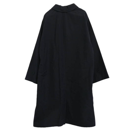 A.PRESSE アプレッセ 21AW 21APP-01-01H 比翼 バルマカーン コート ネイビー系 2【中古】