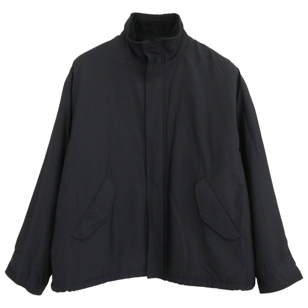COMOLI コモリ 20AW S03-01007 裏ボア ナイロン ショート ジャケット ブルゾン ネイビー系 2【中古】