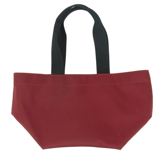 Herve Chapelier エルベ・シャプリエ 1028N ナイロン 舟型 ショルダー バッグ ML グルナ×ピマン レッド系【中古】