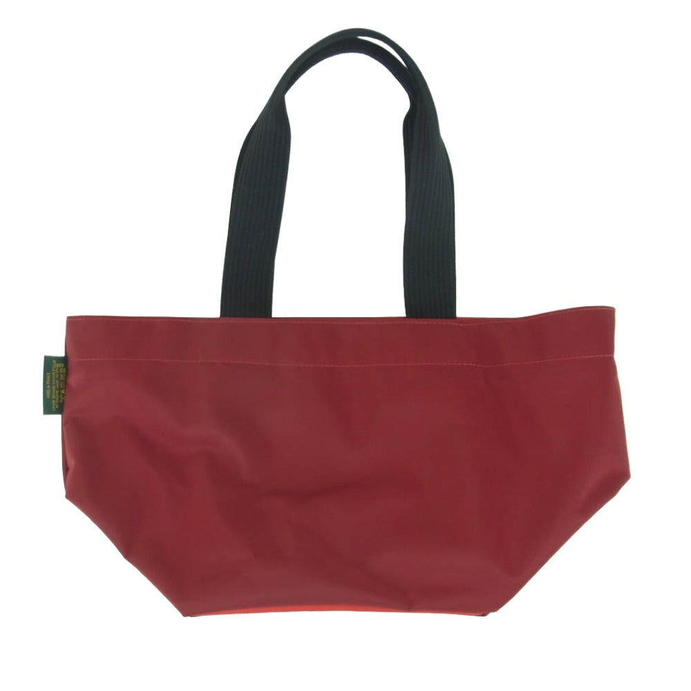 Herve Chapelier エルベ・シャプリエ 1028N ナイロン 舟型 ショルダー バッグ ML グルナ×ピマン レッド系【中古】