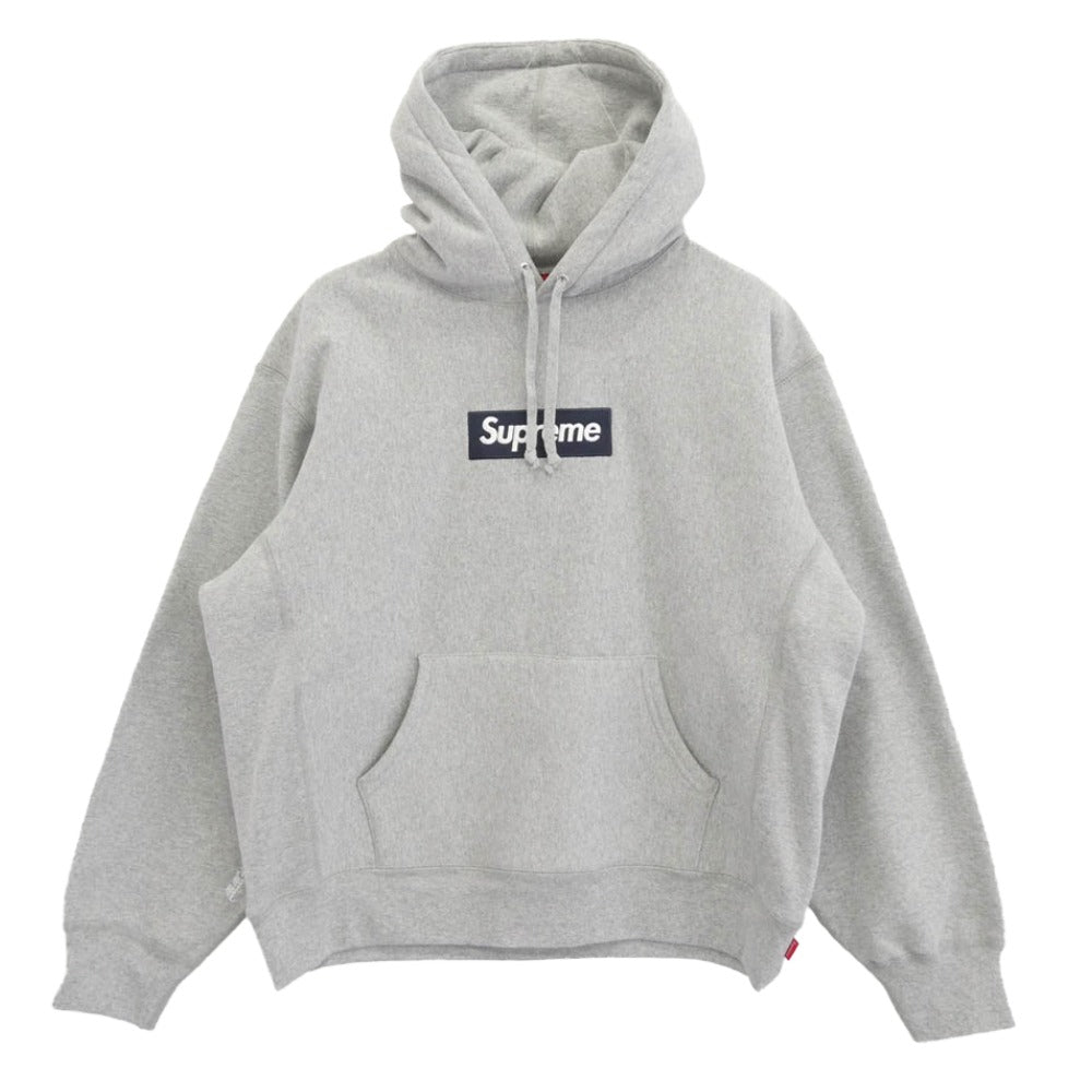 Supreme シュプリーム 25AW Box Logo Hooded Sweatshirt ボックスロゴ フーデッド スウェットシャツ プルオーバーパーカー グレー系 M【新古品】【未使用】【中古】