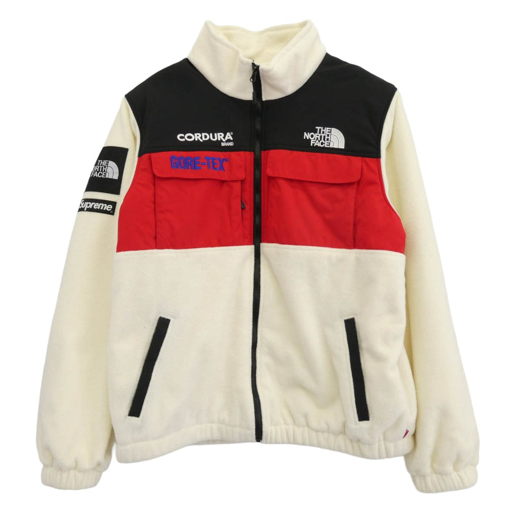 Supreme シュプリーム 18AW NL71809I Expedition Fleece Jacket エクスペディション フリース ジャケット ホワイト系 XL【中古】