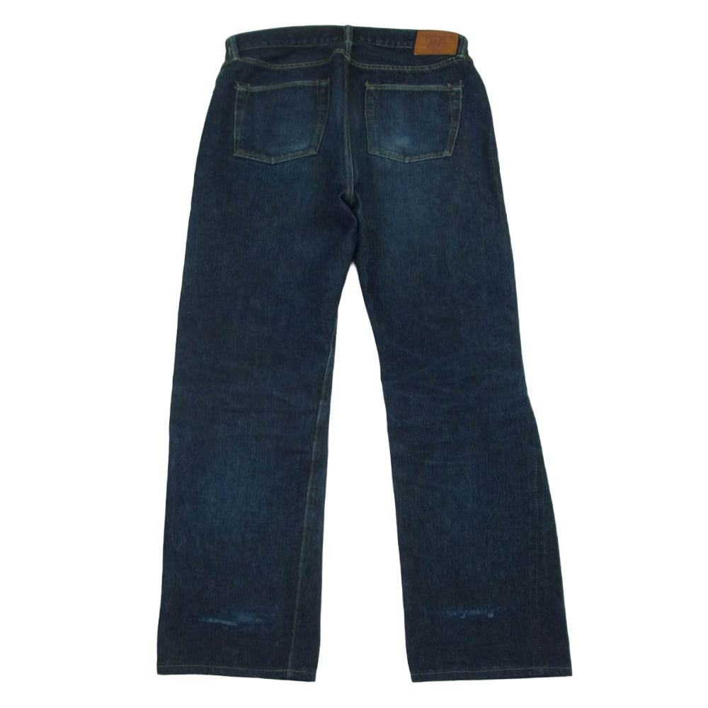 TCB jeans ティージービージーンズ S40's 大戦モデル 月桂樹ボタン デニム パンツ 日本製 インディゴブルー系 36【中古】