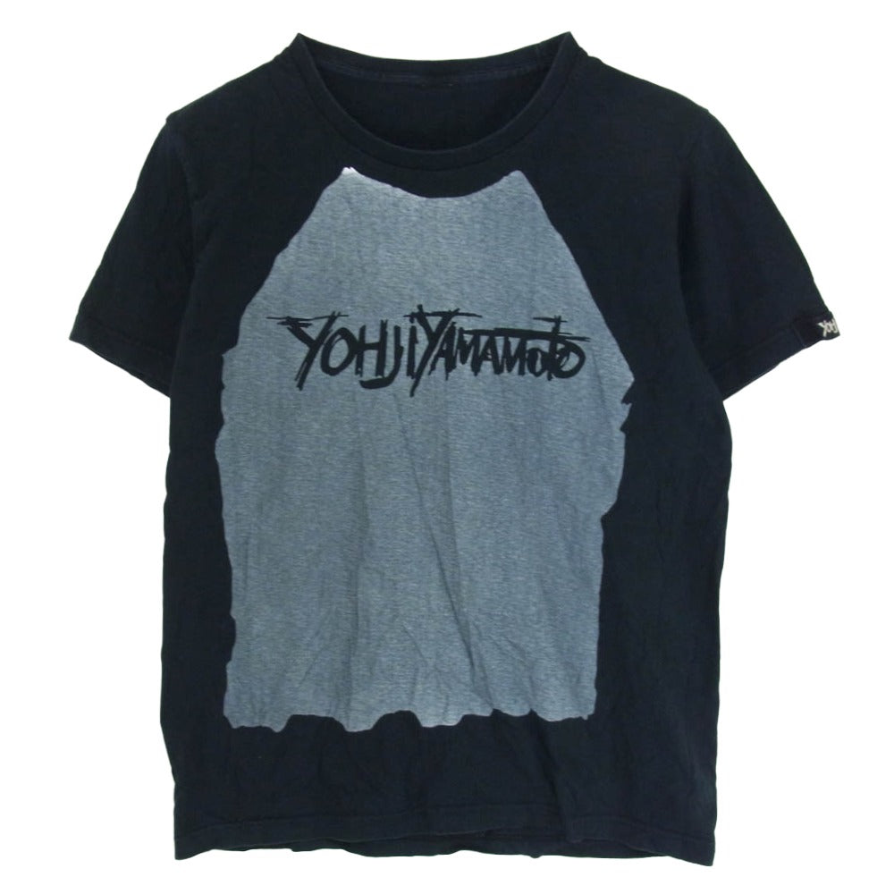 GroundY GD-T33-070 ロゴプリント 半袖 Tシャツ カットソー ブラック系 3【中古】