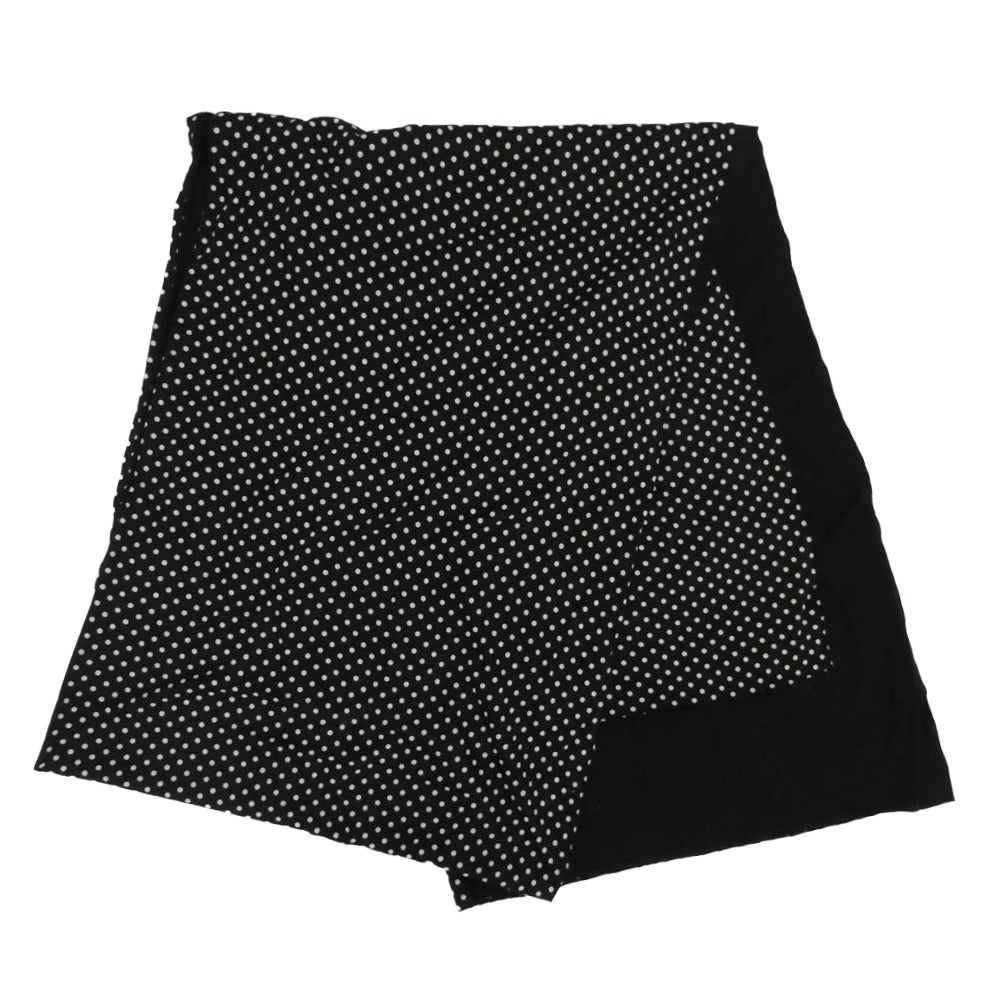 Yohji Yamamoto ヨウジヤマモト GroundY GU-L90-060 リヨセルコットン ドット切替 ストール ブラック系【中古】