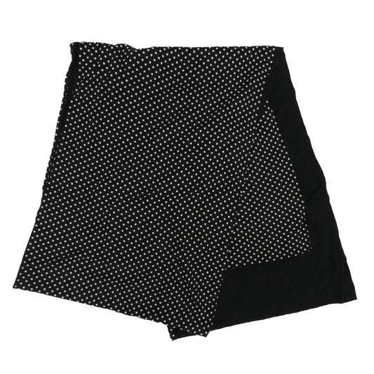 Yohji Yamamoto ヨウジヤマモト GroundY GU-L90-060 リヨセルコットン ドット切替 ストール ブラック系【中古】