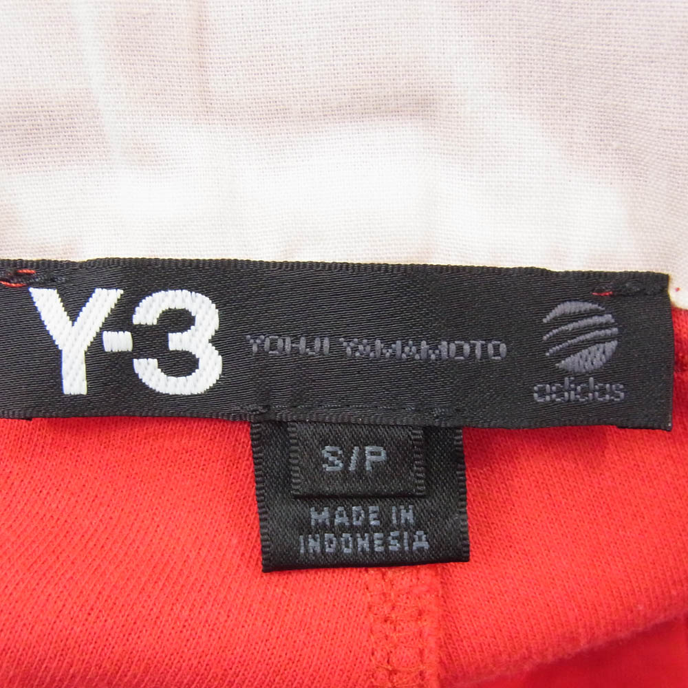 Y-3 Yohji Yamamoto ワイスリー ヨウジヤマモト Z48747 サイドライン ジャージ― トラックパンツ レッド系 S【中古】
