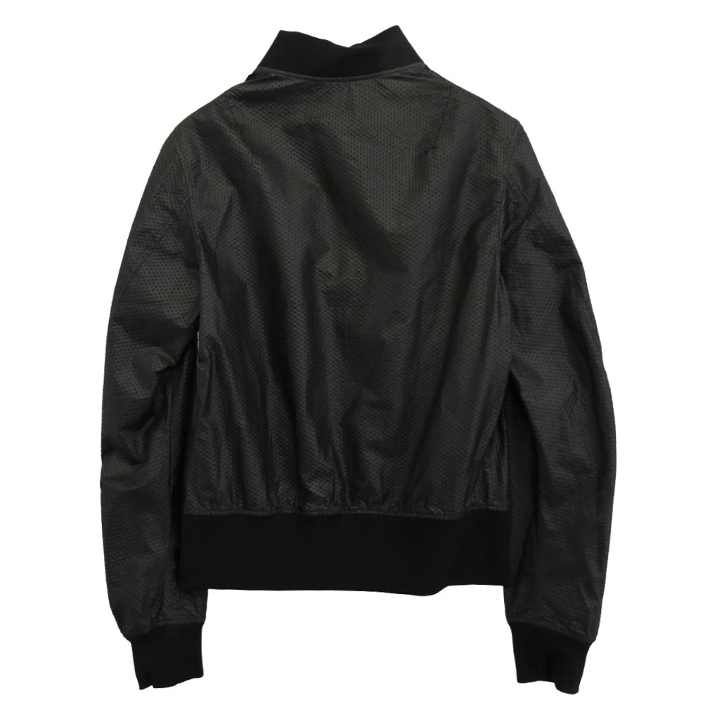 Y-3 Yohji Yamamoto ワイスリー ヨウジヤマモト AC3510 エンボス トラック ボンバー ジャケット ブルゾン ブラック系 XS【中古】