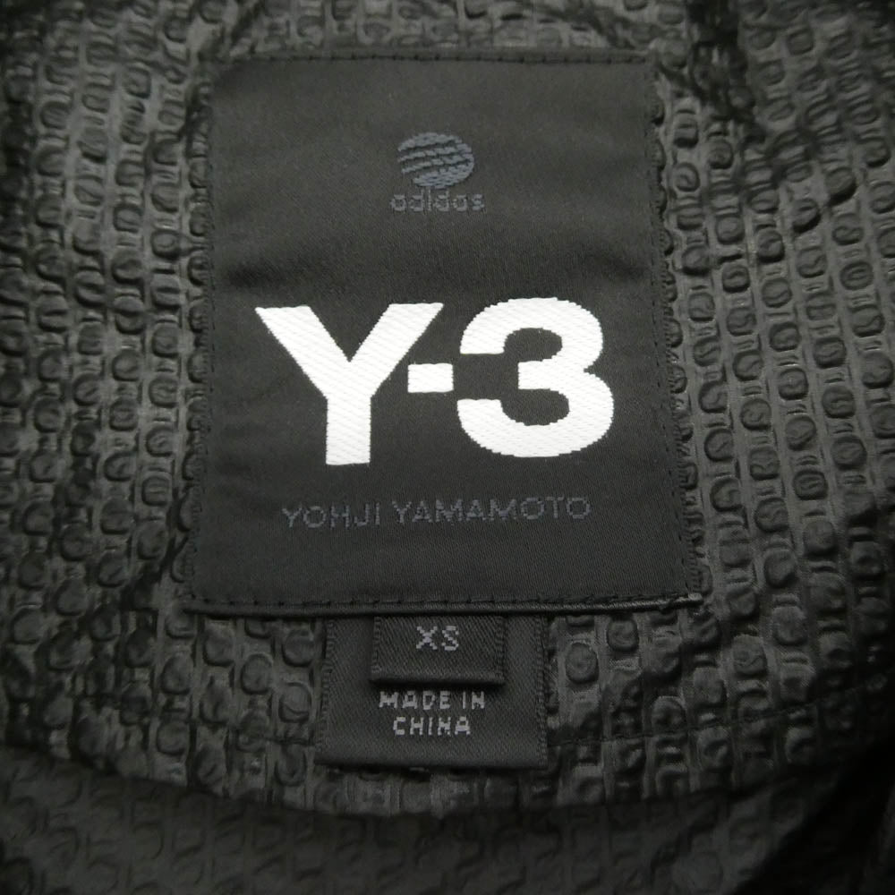 Y-3 Yohji Yamamoto ワイスリー ヨウジヤマモト AC3510 エンボス トラック ボンバー ジャケット ブルゾン ブラック系 XS【中古】