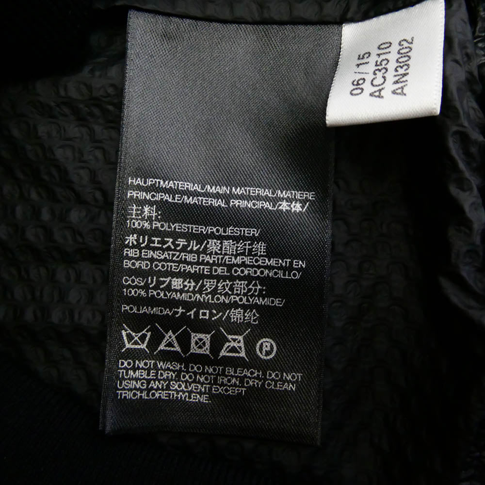 Y-3 Yohji Yamamoto ワイスリー ヨウジヤマモト AC3510 エンボス トラック ボンバー ジャケット ブルゾン ブラック系 XS【中古】