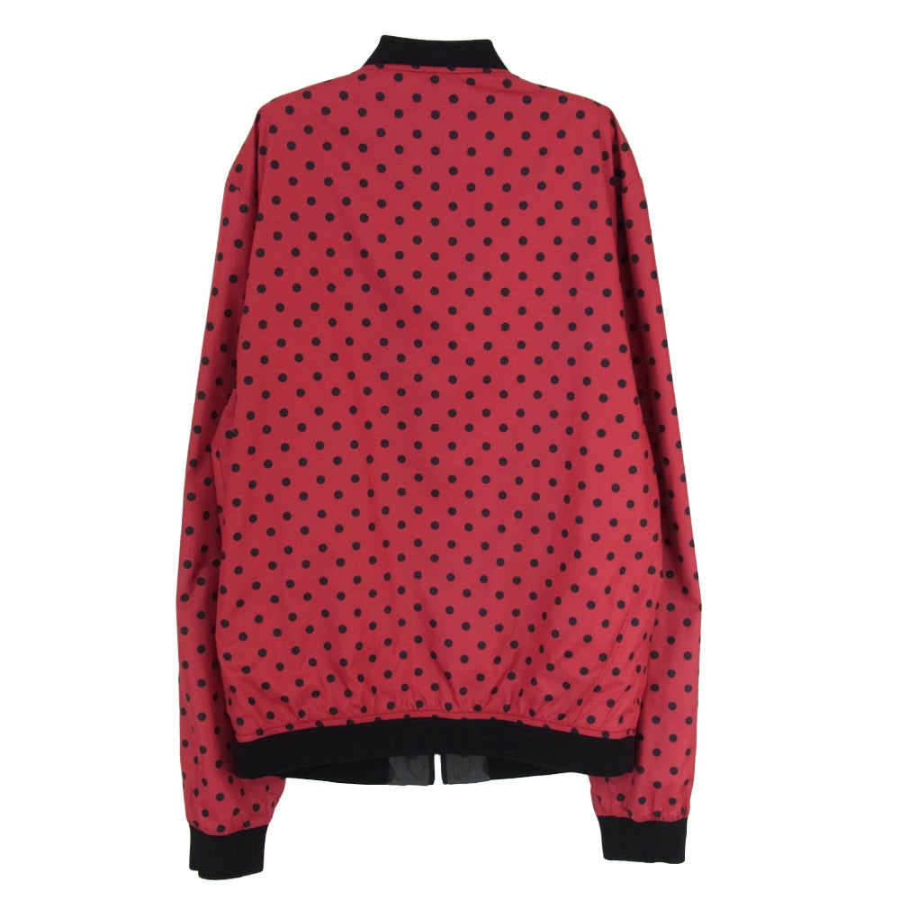 DOLCE&GABBANA ドルチェアンドガッバーナ G9EC3T ポルカドット リバーシブル ブルゾン ジャケット ブラック系 44【中古】