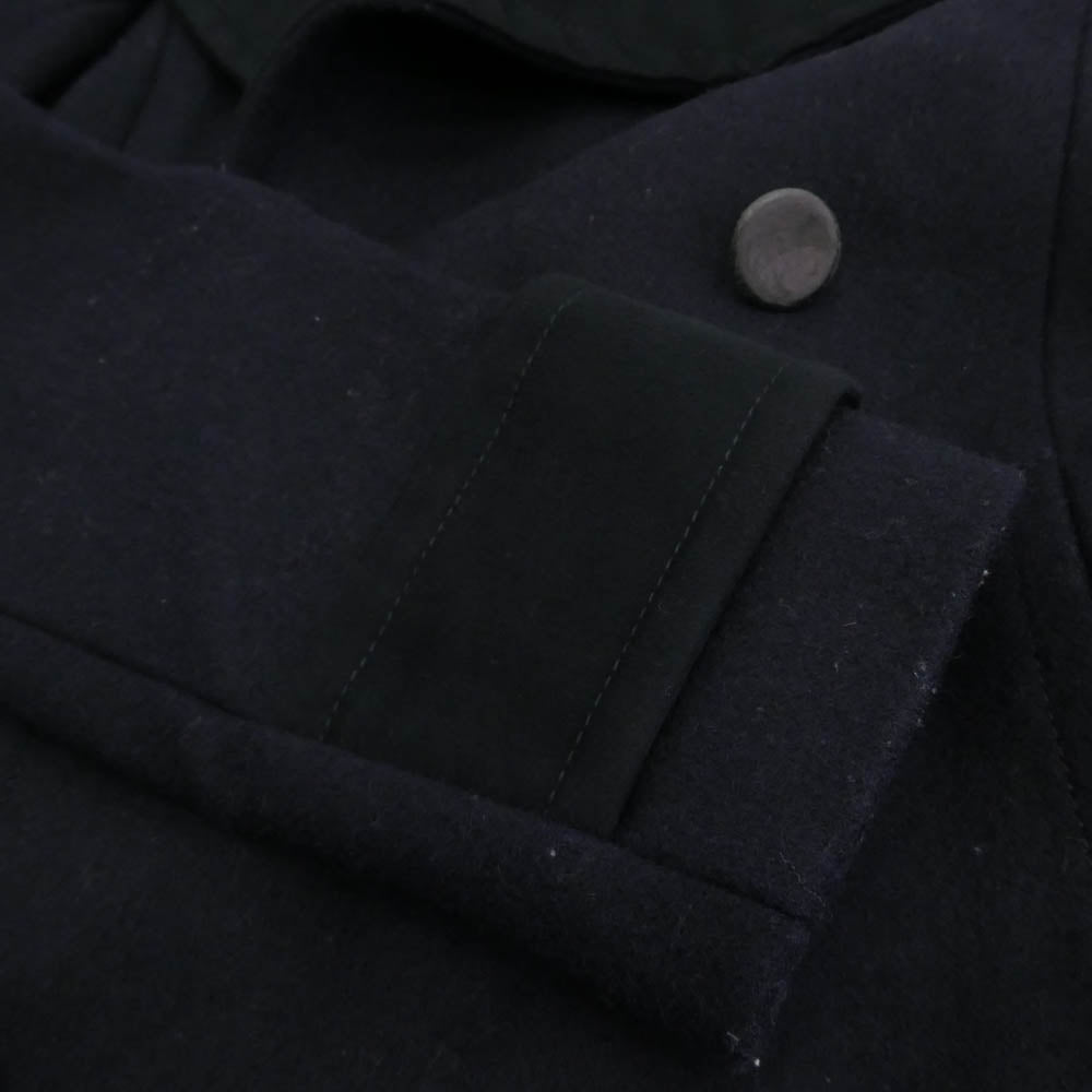 BALENCIAGA バレンシアガ 328030-TDJB2 ダブル ピーコート ブラック系 34【中古】