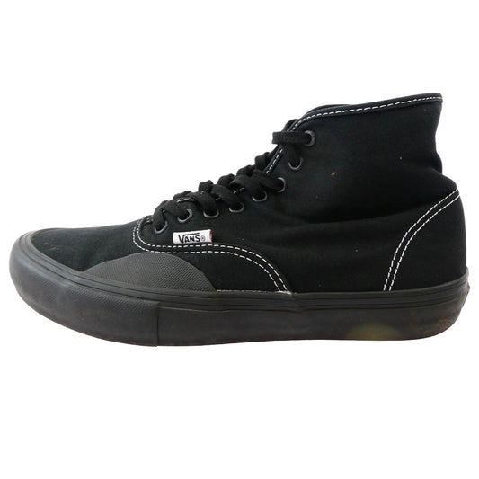 VANS バンズ x HOCKEY ホッケー Andrew Allen アンドリューアレン Hi Pro ハイカット スニーカー ブラック系 26.5cm【中古】