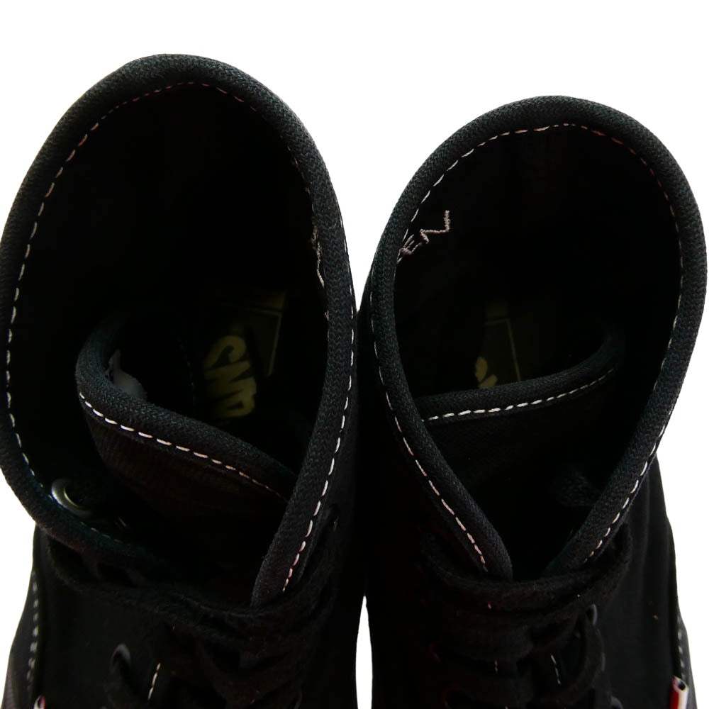 VANS バンズ x HOCKEY ホッケー Andrew Allen アンドリューアレン Hi Pro ハイカット スニーカー ブラック系 26.5cm【中古】