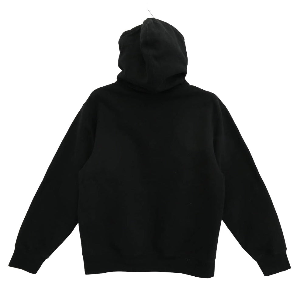 Supreme シュプリーム 22SS × Burberry バーバリー Box Logo Hooded Sweatshirt ノバチェック ボックスロゴ プルオーバーパーカー ブラック系 M【中古】