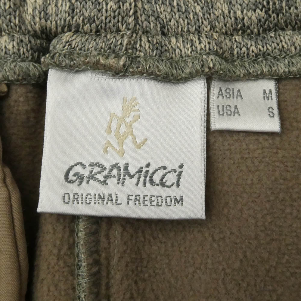 Gramicci グラミチ GLSK4-F1062 B:MING by BEAMS ビームス 別注 ニット フリース スカート グレー系 M【極上美品】【中古】