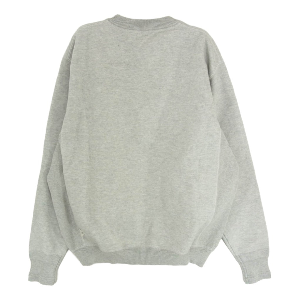 アンユースレス 3122411-170401 USL CREW NECK SWKNIT クルーネック スニット ニット スウェット グレー系 M【中古】