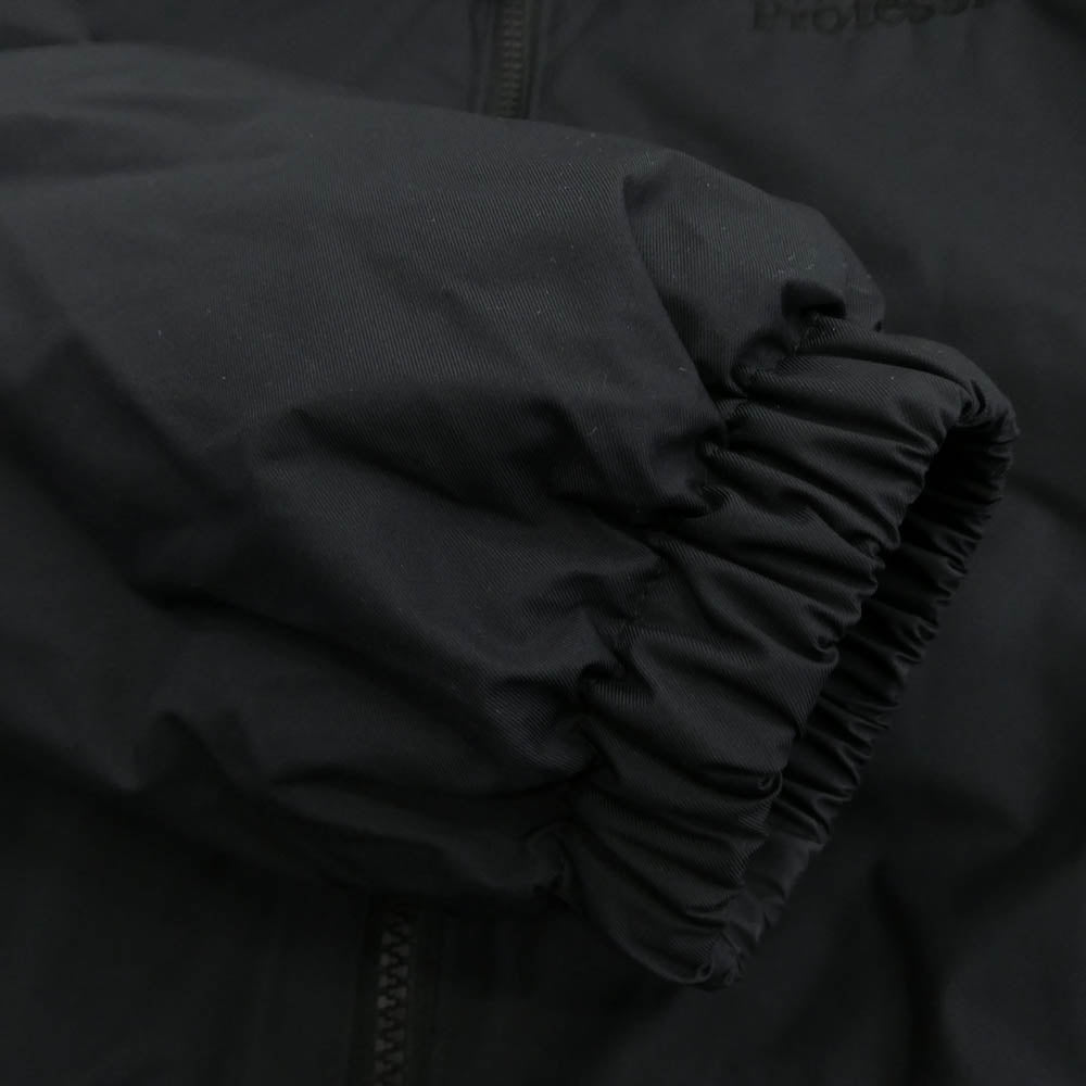 The Ennoy Professional ザ エンノイ プロフェッショナル 24AW AW24BRENJK03LP PADDED JACKET パデッド ジャケット ロゴ刺繍 中綿 ナイロン ブラック系 L【中古】