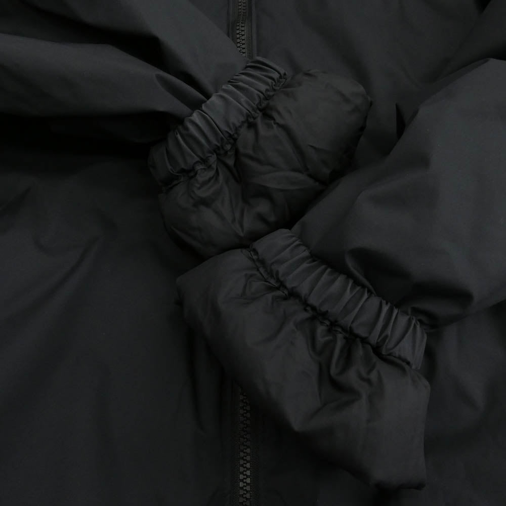 The Ennoy Professional ザ エンノイ プロフェッショナル 24AW AW24BRENJK03LP PADDED JACKET パデッド ジャケット ロゴ刺繍 中綿 ナイロン ブラック系 L【中古】