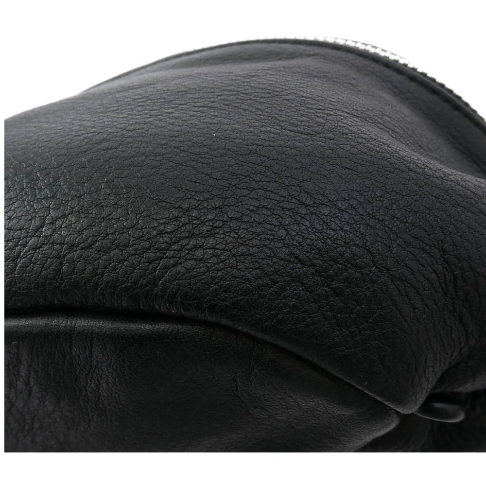 CHROME HEARTS クロムハーツ（原本無） プレーンスナットパック #3 ダガージップ ボディ バッグ ブラック系【中古】