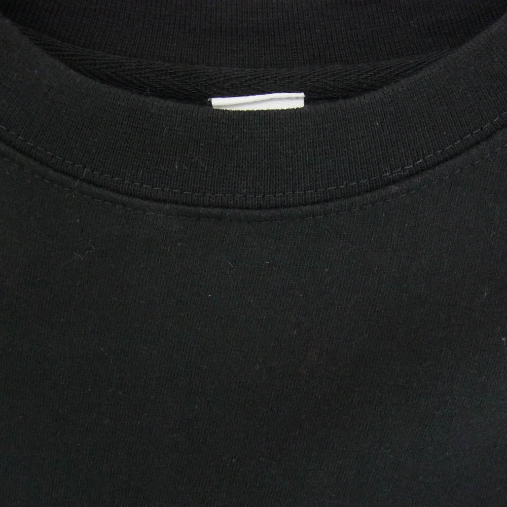 CHALLENGER チャレンジャー 20AW CLG-CS 020-011 NO PAIN NO GAIN C/N SWEAT バックプリント クルーネック スウェット ブラック系 L【中古】