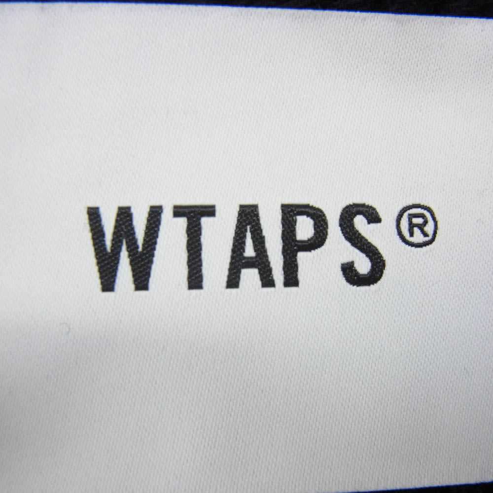 WTAPS ダブルタップス 24AW 242MADT-KNM01 DUANE SWEATER POLY デュアン セーター ポリ ニット ブラック系 x01【中古】