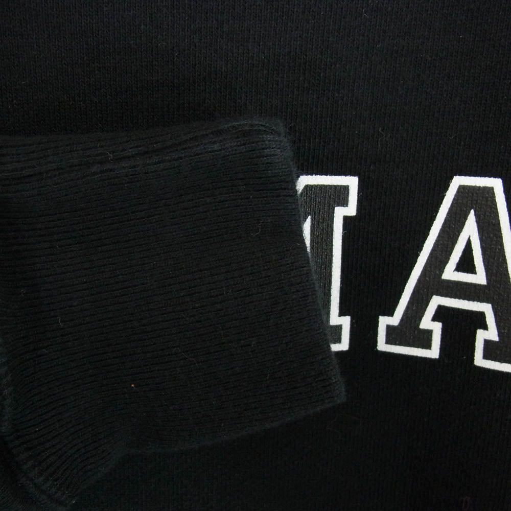 WTAPS ダブルタップス 24AW 242ATDT-CSM18 ACADEMY SWEATER アカデミー ロゴ スウェット トレーナー ブラック系 x03【中古】