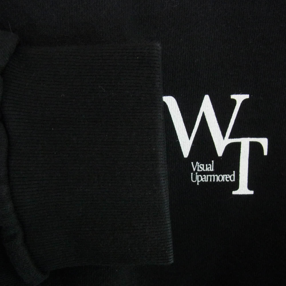 WTAPS ダブルタップス 22AW 222ATDT-CPM02S LOCKS SWEATER COTTON ロックス セーター コットン スウェット トレーナー ブラック系 x04【中古】