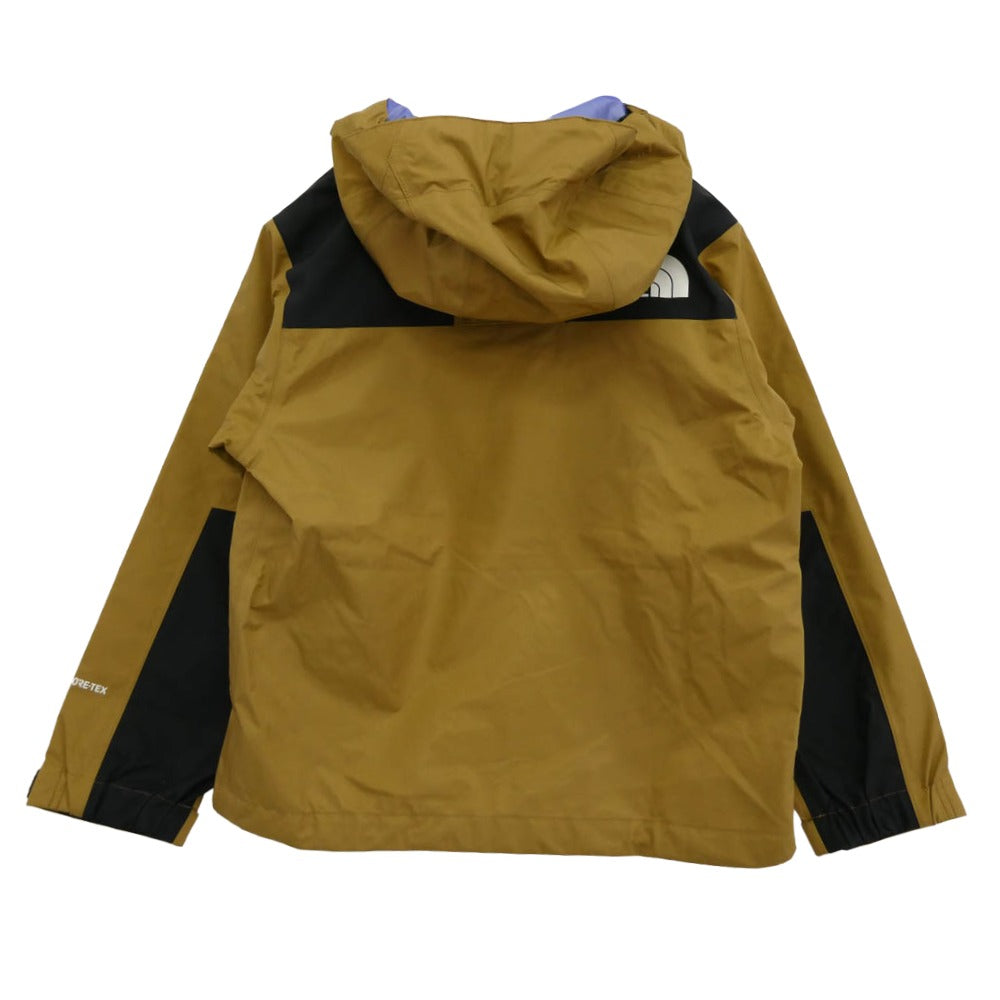 THE NORTH FACE ノースフェイス NPJ11908 GORE-TEX ゴアテックス Mountain Raintex Jacket マウンテン レインテックス ジャケット ブリティッシュカーキ 130サイズ【極上美品】【中古】