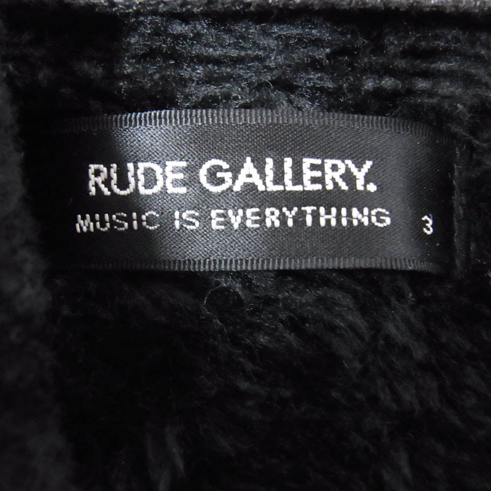 RUDE GALLERY ルードギャラリー N-1 デッキ ジャケット ブラック系 3【中古】