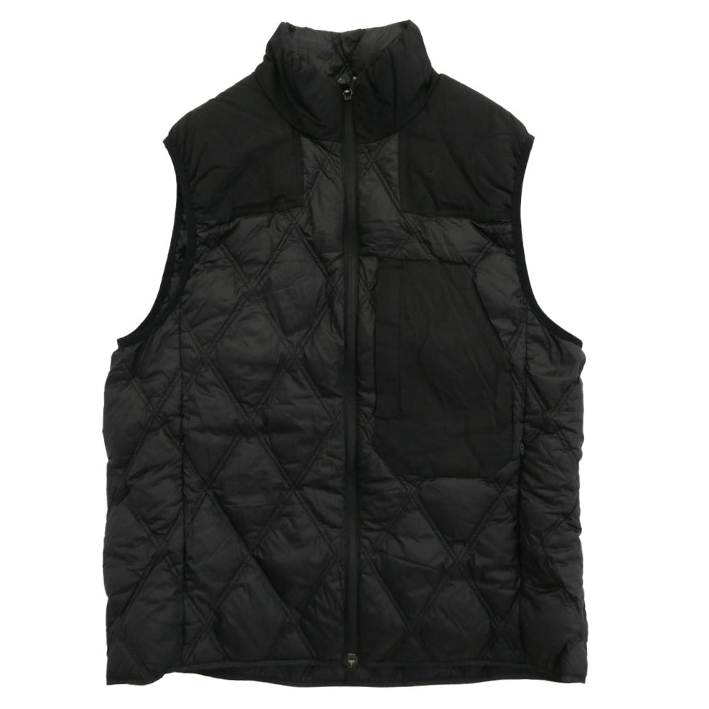Yohji Yamamoto ヨウジヤマモト UU-V01-606 SYTE サイト × TAION タイオン ナイロン ダウンベスト ブラック系 4【中古】
