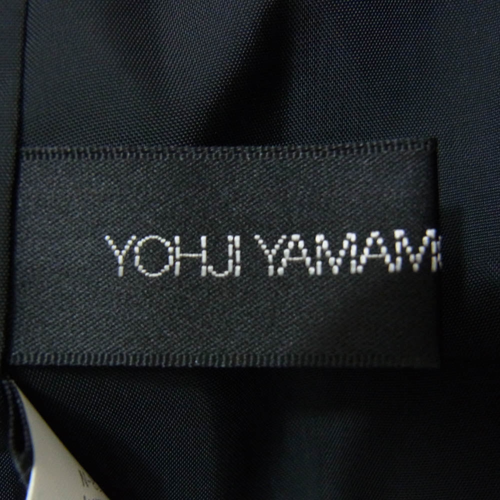 Yohji Yamamoto +NOIR ヨウジヤマモト プリュス ノアール NB-J04-100 100番ウールギャバジン ピークドラペル ショート タキシードジャケット ブラック系 1【中古】