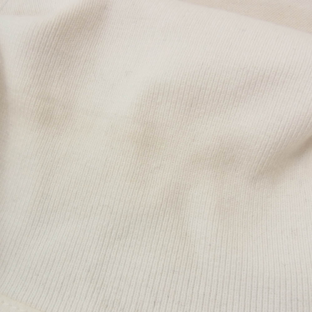 Yohji Yamamoto POUR HOMME ヨウジヤマモトプールオム 24SS HS-T65-096 コットン ロングスリーブ 長袖 ポロシャツ ホワイト系 3【中古】