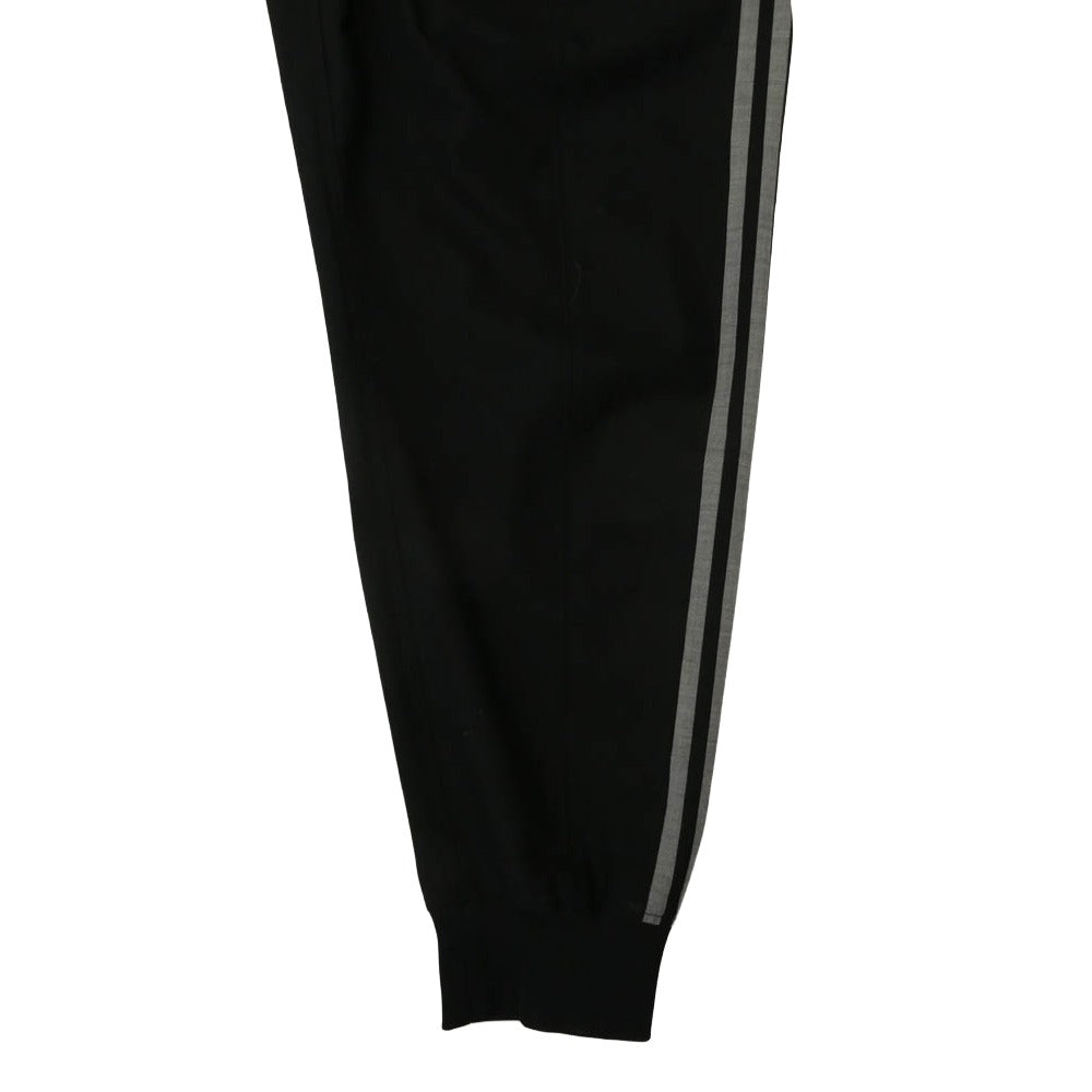 Y-3 Yohji Yamamoto ワイスリー ヨウジヤマモト IB0387 REF W CUF PT リフレクティブ サイドライン トラックパンツ ブラック系 M【中古】