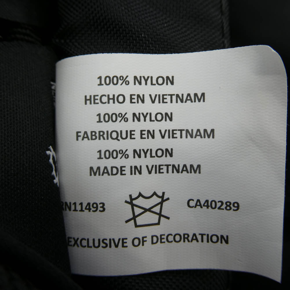Yohji Yamamoto POUR HOMME ヨウジヤマモトプールオム 20SS RUCK SACK ロゴシグネチャー刺繍 ラックサック リュックサック バックパック ブラック系【中古】
