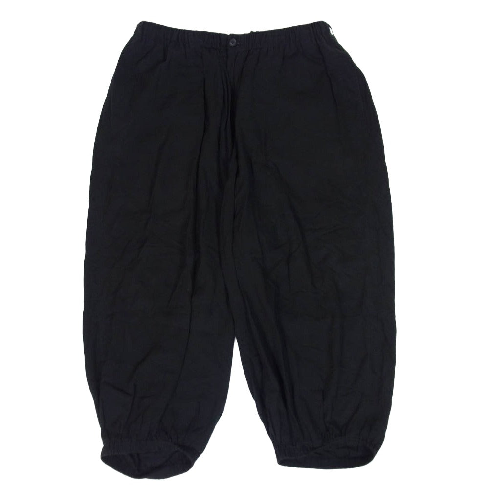 Yohji Yamamoto POUR HOMME ヨウジヤマモトプールオム 20SS HN-P32-222 G-タブ付キギャザーパンツ バルーンパンツ ブラック系 3【中古】