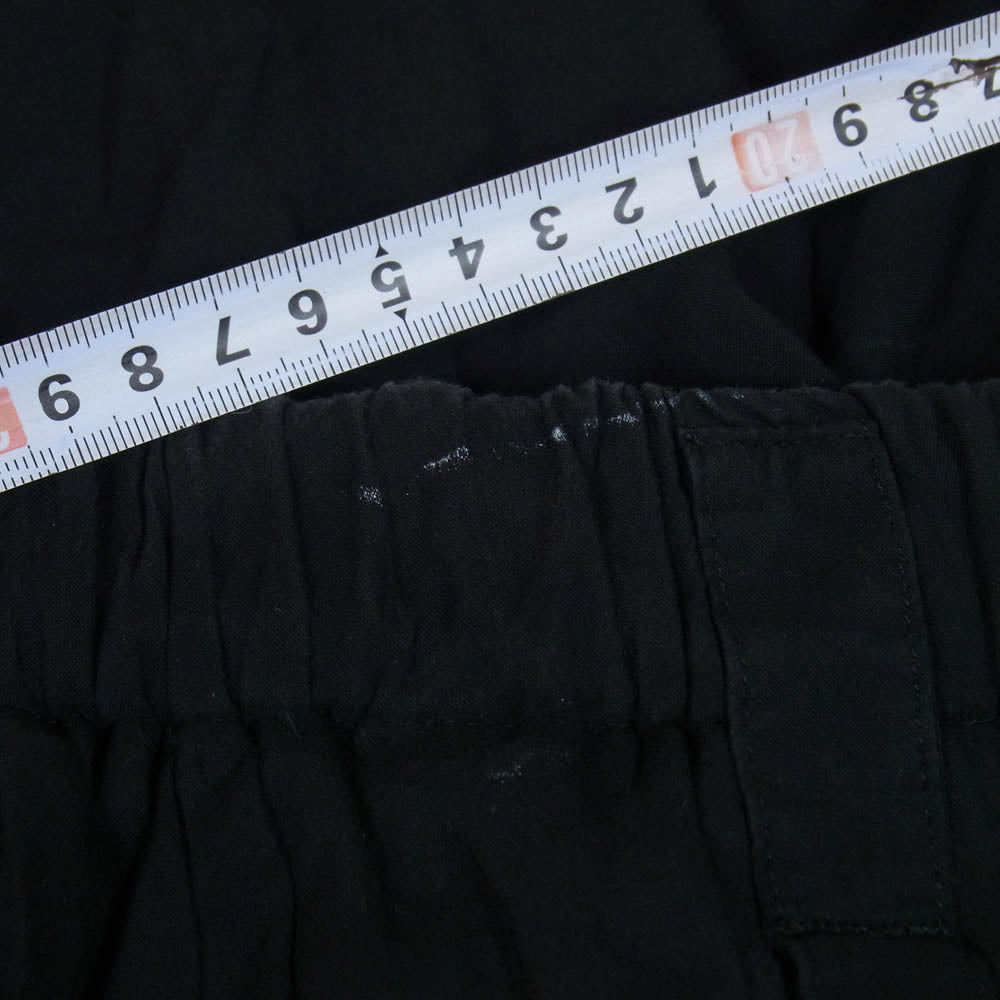 Yohji Yamamoto POUR HOMME ヨウジヤマモトプールオム 20SS HN-P32-222 G-タブ付キギャザーパンツ バルーンパンツ ブラック系 3【中古】