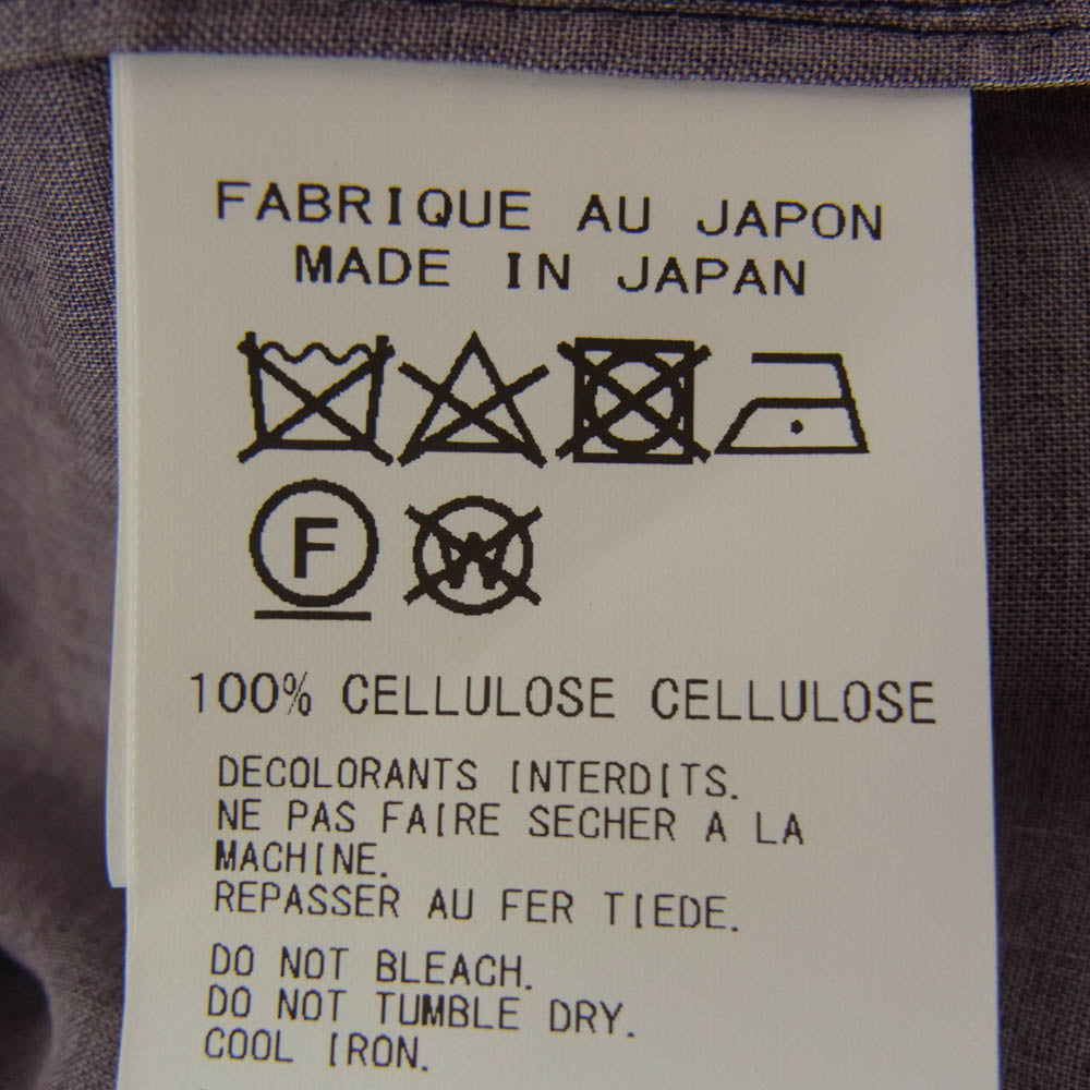 Yohji Yamamoto ヨウジヤマモト MO-B53-206 Y's for men ワイズフォーメン Red Flower Pattern Big Blouse レッドフラワーパターン ビッグ ブラウス 長袖 シャツ ブラック系 3【中古】