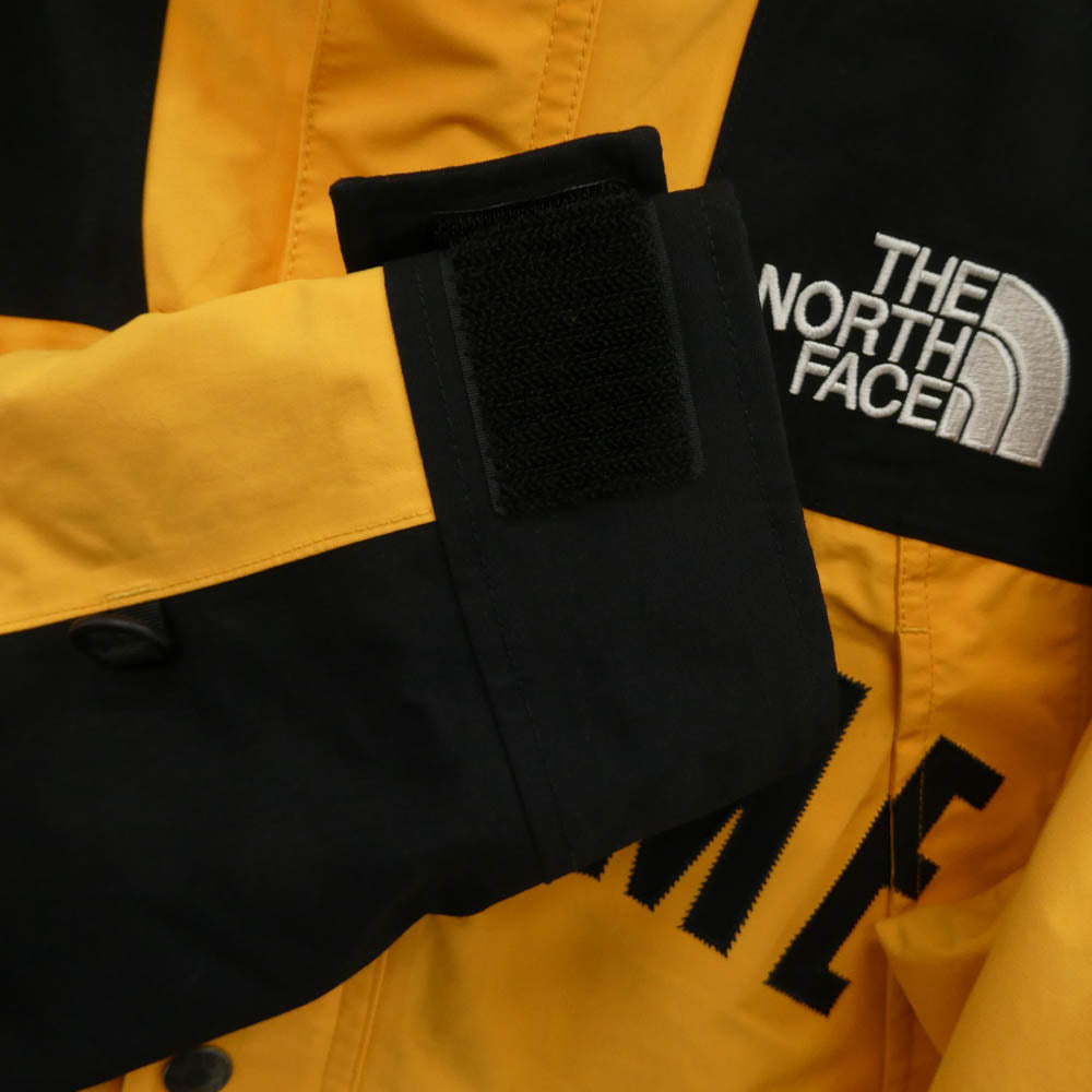 Supreme シュプリーム 19SS NP11901I ARC LOGO Mountain Parka アーチ ロゴ マウンテンパーカー ジャケット イエロー系 ブラック系 M【中古】
