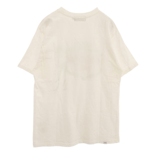 HYSTERIC GLAMOUR ヒステリックグラマー 25SS 02251CT30 HYSTERIC ALE プリント 半袖 Tシャツ ホワイト系 M【中古】