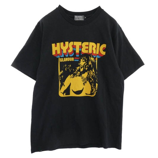 HYSTERIC GLAMOUR ヒステリックグラマー 02251CT10 HYSTERIC PETWORLD プリント 半袖 Tシャツ ブラック系 M【中古】