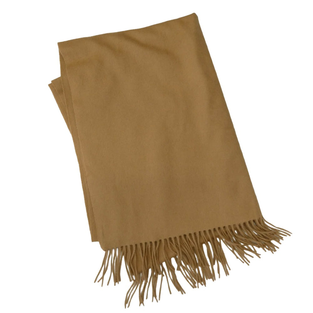 Johnstons of Elgin ジョンストンズ オブ エルガン カシミヤ 大判 マフラー MADE IN SCOTLAND スコットランド製 ベージュ系【中古】