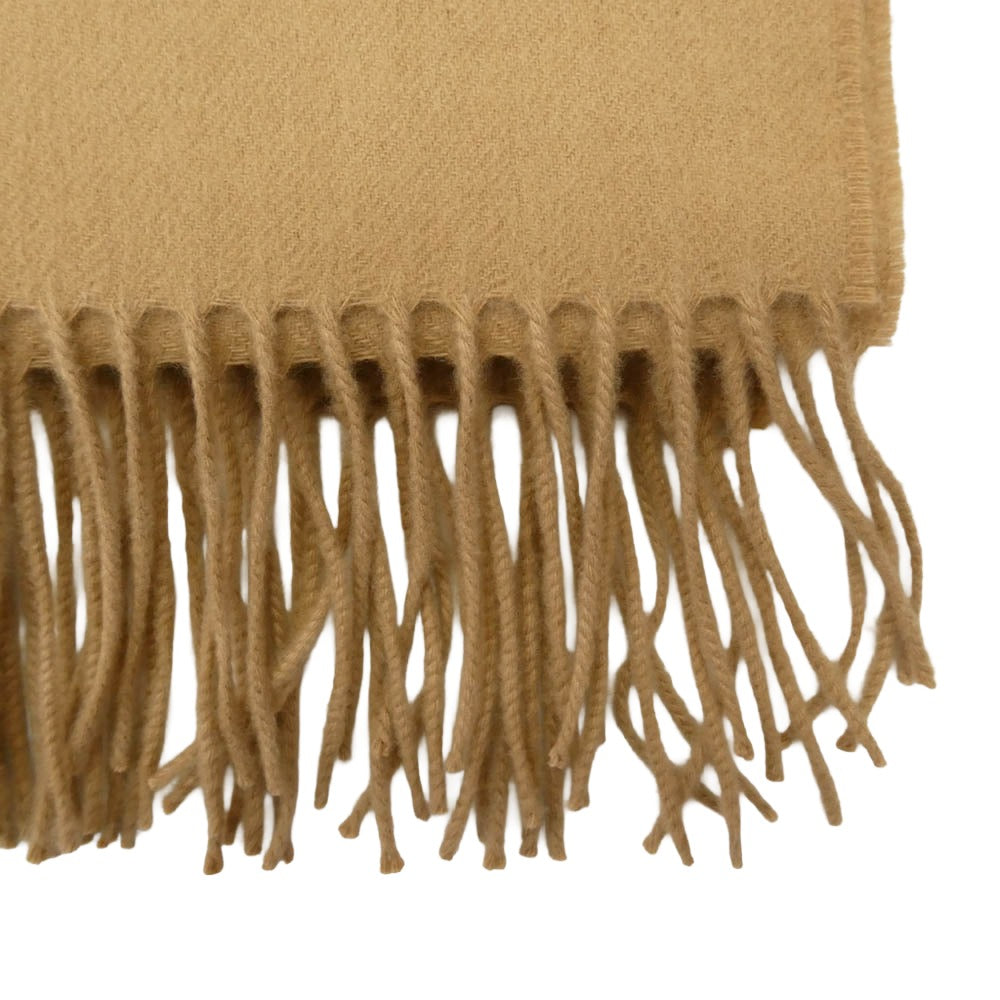 Johnstons of Elgin ジョンストンズ オブ エルガン カシミヤ 大判 マフラー MADE IN SCOTLAND スコットランド製 ベージュ系【中古】
