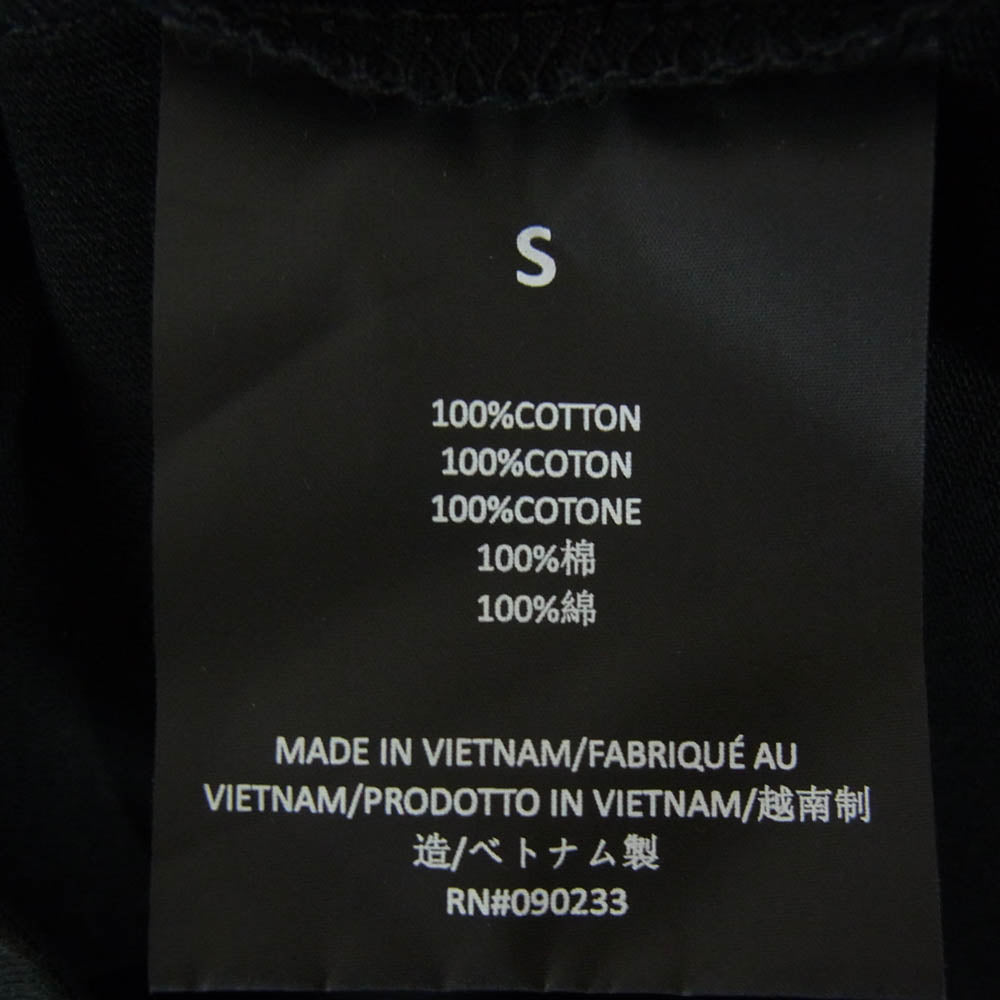 FEAR OF GOD フィアオブゴッド ESSENTIALS エッセンシャルズ x Negro Leagues Baseball Museum T-Shirt ネグロ リーグ ベースボール ミュージアム 半袖 Tシャツ カットソー ブラック系 S【中古】