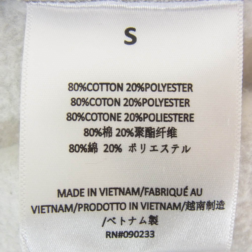 FEAR OF GOD フィアオブゴッド ESSENTIALS エッセンシャルズ バックラバーロゴ ポロ スウェット トレーナー グレー系 S【中古】