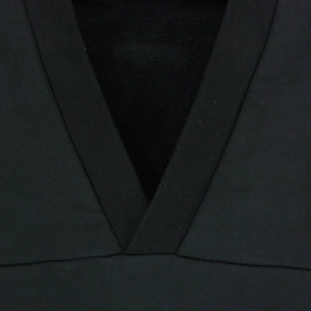 FEAR OF GOD フィアオブゴッド 83123432205 ESSENTIALS エッセンシャルズ ナンバリングホッケー ジャージ Vネック ブラック系 S【中古】