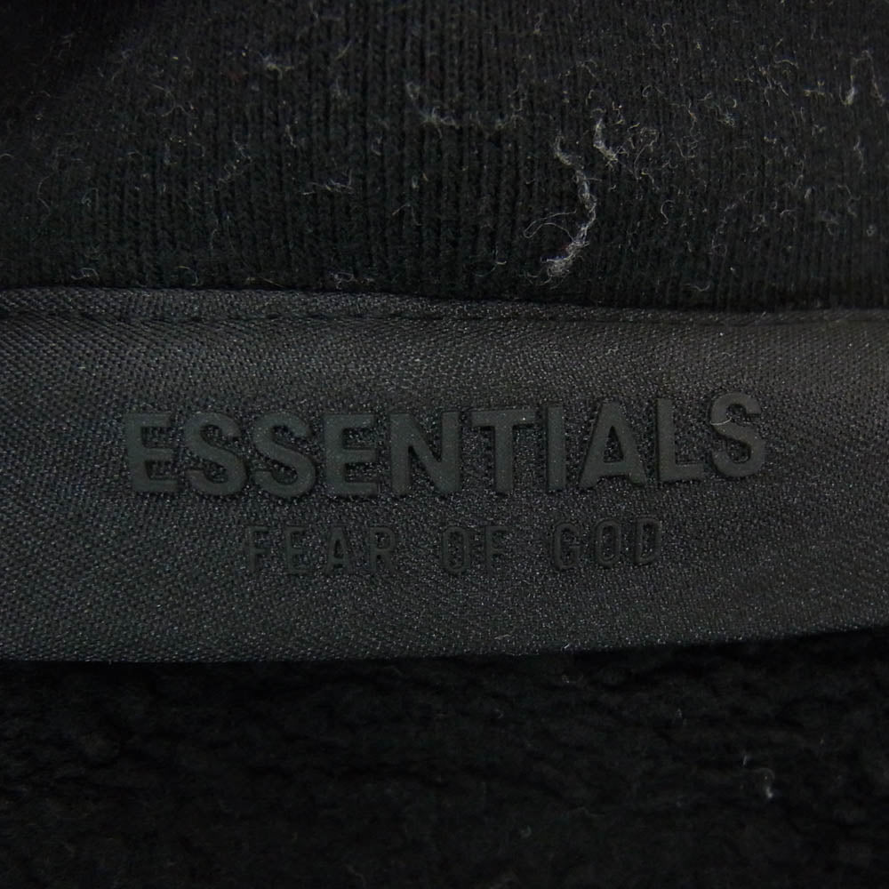 FEAR OF GOD フィアオブゴッド 83123432205 ESSENTIALS エッセンシャルズ ナンバリングホッケー ジャージ Vネック ブラック系 S【中古】