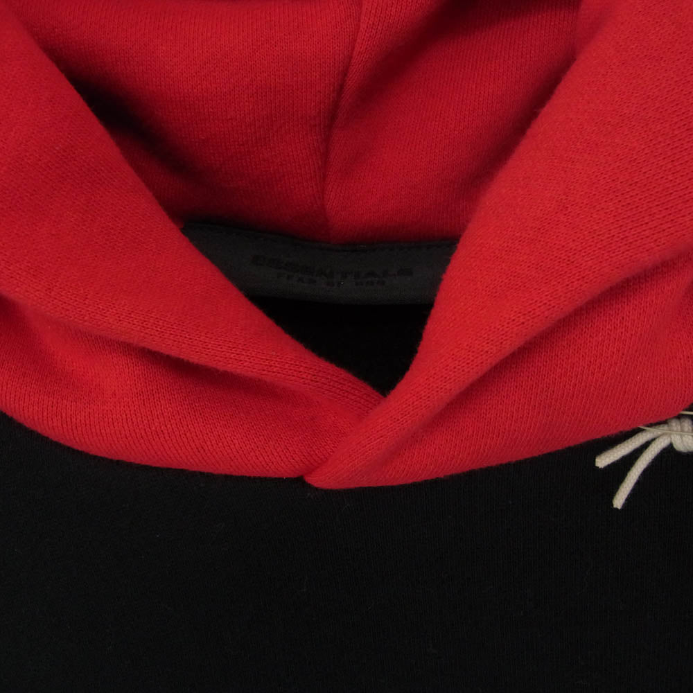 FEAR OF GOD フィアオブゴッド 24AW 192AL246504F ESSENTIALS x NBA Chicago Bulls Hoodie エッセンシャルズ シカゴ ブルズ フーディー パーカー ブラック系 S【美品】【中古】